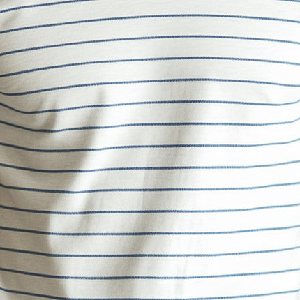 Men's Striped Print T-shirt | Short Sleeve Summer Top | Casual Sports Tee | Fashionable & Breathable Fabric | Versatile Style for Jeans & Shorts