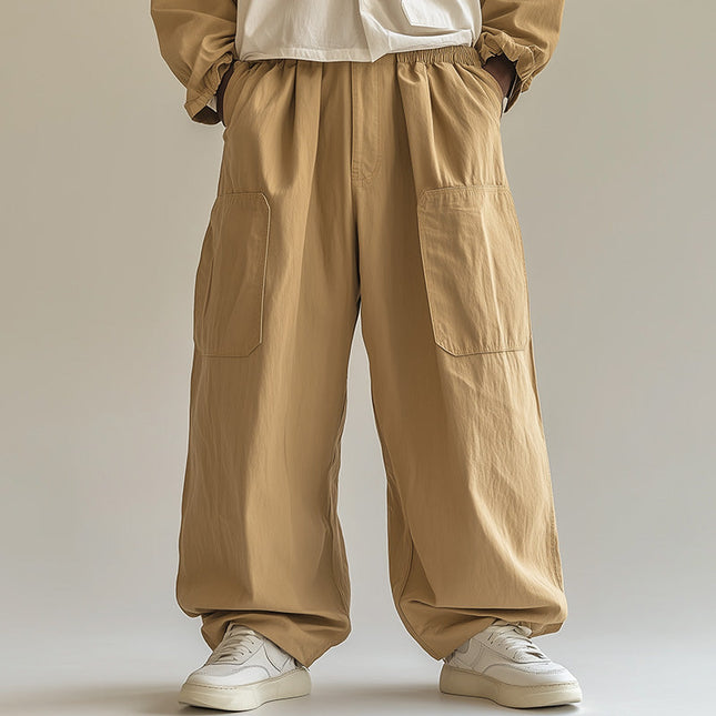 Men's Loose Breathable Trousers | Casual Fit | Lightweight Comfort | Versatile Style | Durable Construction | Everyday Wear
