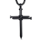 Vintage Christian Cross Pendant Necklace | Religious Jewelry | Christian Faith Necklace | Timeless Gift for Believers | Elegant Religious Pendant | Statement Jewelry for Women and Men