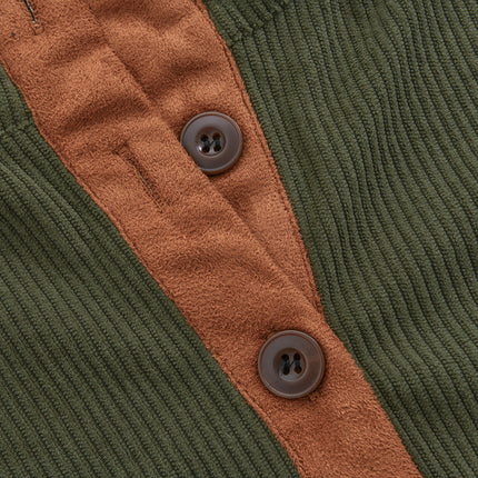 Men's Outdoor Stand Collar Long Sleeve Sweatshirt | Casual Wear | Breathable Fabric | Durable Corduroy | Relaxed Fit | Versatile Style | High-Quality Comfort