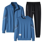 Men's Three-piece Set | Outdoor Sweatshirt Hoodie | Casual Pants | Long Sleeve | Drawstring Collar | Soft Breathable Fabric | Versatile Colors | Regular Fit | Comfortable Activewear