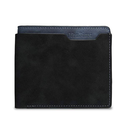 Vintage Leather Slim Wallet | High Quality Leather | Soft Touch | Contrasting Color | Quick Access Card Slots | Compact Design