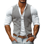 Men's Linen Suit Vest | V-Neck | Single-Breasted | Slim Fit | Casual & Breathable | Premium Lightweight Fabric | Stylish Layering Piece | Semi-Formal Elegance | Versatile Fashion | Comfortable & Durable