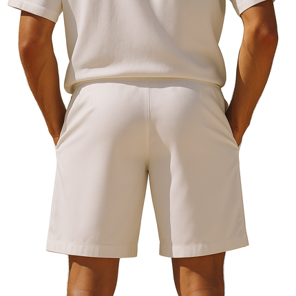 Men's Breathable Summer Shorts | Elegant Embroidery Design | Lightweight Comfort | Versatile Style | Fashionable Warm Weather Essential