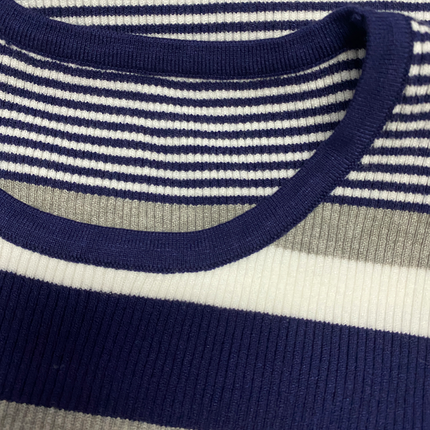 Men's T-Shirt | Spring Summer | Casual Horizontal Stripe | Knit Short Sleeve | Breathable Comfortable Fabric | Modern Design | Versatile Pairing | Easy Care Machine Washable | Ideal for Warm Weather