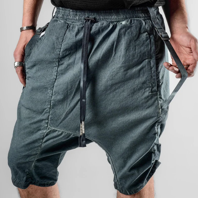 Men's Casual Shorts | Elastic Waist | Multi-pocket | Solid Color Design | Breathable Fabric | Comfortable Fit | Versatile Everyday Wear | Adjustable Waistband | Modern Style | Available in Various Sizes
