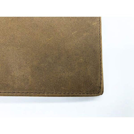 Vintage Leather Wallet | Genuine Cowhide | Classic Bifold Design | RFID Blocking | Spacious Card Slots | Durable Stitching | Elegant Gift Box