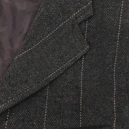 Men's Woolen Plaid Suit Vest | Groomsmen Vintage Check | Lapel Collar | Single-Breasted | Soft Fabric | Casual Outerwear | Sleeveless