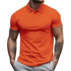 Men's Classic Slim Fit Polo Shirt | Lapel Collar | Short Sleeve | Soft Cotton Blend | Breathable & Lightweight | Multiple Colors & Sizes | Stylish & Comfortable