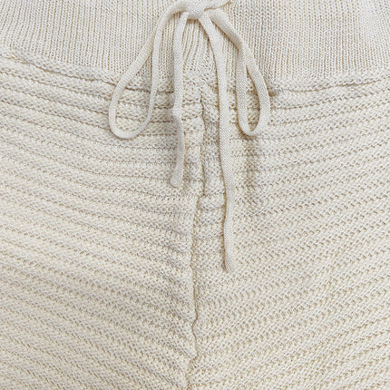 Men's Striped Woolen Beach Shorts | Soft Breathable Fabric | Comfortable Adjustable Waistband | Versatile Casual Wear | Stylish Striped Design | High-Quality Men's Apparel | Perfect for Beach and Casual Outings