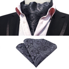 Men's British Style Neck Scarf | Luxury Jacquard Fabric | Elegant Classic Patterns | Versatile Styling Options | Warm & Comfortable | Easy Care | Perfect for Formal & Casual Outfits | Timeless Men's Accessory
