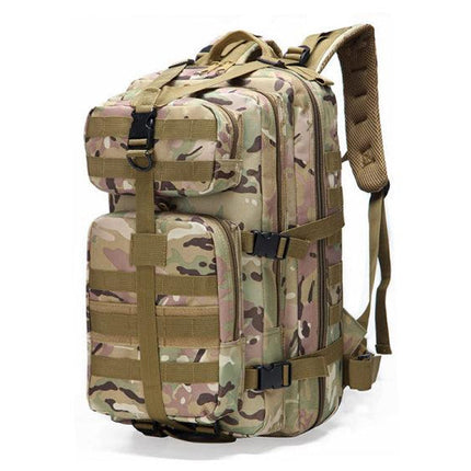Large Capacity Canvas Backpack | Multifunctional Outdoor Travel Bag | Waterproof | Scratch & Tear-Resistant | Ergonomic & Breathable Design | Adjustable Straps | Ideal for Hiking Camping & More