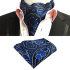 Men's British Style Neck Scarf | Luxury Jacquard Fabric | Elegant Classic Patterns | Versatile Styling Options | Warm & Comfortable | Easy Care | Perfect for Formal & Casual Outfits | Timeless Men's Accessory