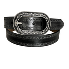 Men's Vintage Distressed Genuine Leather Belt | Engraved Embossed Design | High-Quality Material | Classic Buckle | Stylish & Durable | Versatile for Casual & Semi-Formal Outfits | Multiple Sizes Available