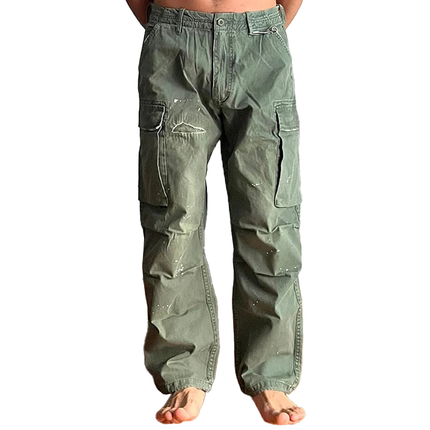 Men's Wear-resistant Cargo Pants | Loose Fit | Large Pockets | Utility Design | Durable Fabric | Comfortable Waistband | Functional Style | Outdoor & Casual Wear | Inspired by WWII Paratrooper Trousers