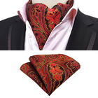Men's British Style Neck Scarf | Luxury Jacquard Fabric | Elegant Classic Patterns | Versatile Styling Options | Warm & Comfortable | Easy Care | Perfect for Formal & Casual Outfits | Timeless Men's Accessory