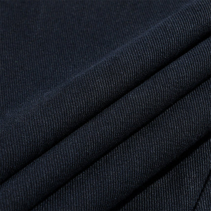 Men's Vintage Lapel Button Jacket | Casual Solid Coat | Long Sleeves | Polyester Cotton Blend | Versatile Outerwear | Lightweight | Retro Style for All Seasons | Sizes S-3XL | Classic Sophistication