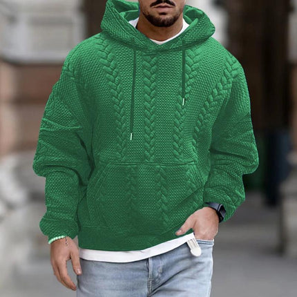 Men's Printed Hoodie | Kangaroo Pocket | Long Sleeve | Casual Style | Soft Breathable Fabric | Adjustable Hood | Durable Construction | Trendy Design | Ideal for Chilly Days | Layering Piece | Comfortable & Stylish