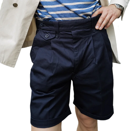 Men's Solid Color Suit Shorts | Straight Fit | Mid Waist | Formal & Casual Wear | Versatile Summer Shorts | Comfortable Breathable Fabric | Multiple Sizes Available | Classic Minimalist Design