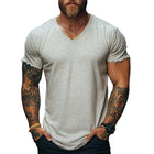 Men's Loose V-Neck T-Shirt | Short Sleeve | Lightweight Blend | Casual Comfort | Versatile Styles | High-Quality Fabric | Breathable Men's Top