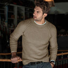 Men's Solid Color Knit Pullover Sweater | Crew Neck Soft Knitwear | Casual Winter Fall Spring | Comfortable Durable Warmth | Versatile Layering Jumper | Gift for Him