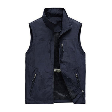 Men's Casual Vest | Sleeveless Jacket | Lightweight Outerwear | Comfortable Layering | Fashionable Gilet | Versatile Men's Top