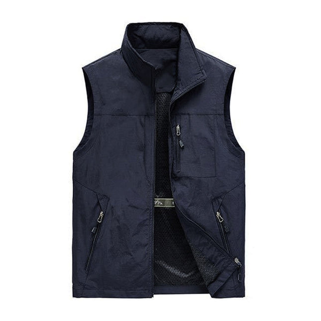 Men's Casual Vest | Sleeveless Jacket | Lightweight Outerwear | Comfortable Layering | Fashionable Gilet | Versatile Men's Top