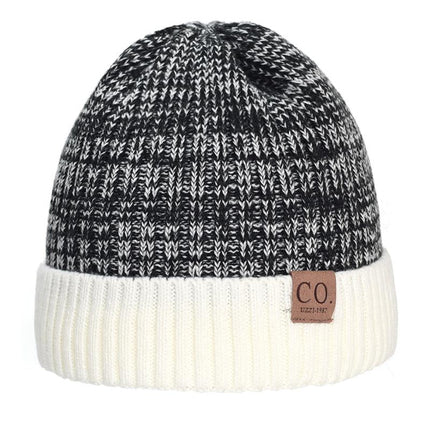 Men's Wool Hat | Double Layer Thick Warm Beanie | Soft Lined | Stretch Fit | Winter Knit Cap | Cold Weather Accessories