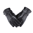 Men's Vintage Leather Motorcycle Gloves | Outdoor Cycling Gloves | Durable & Stylish | Great Grip & Comfort
