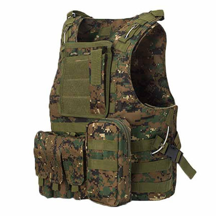 Men's Tactical Vest | Amphibious Outdoor Gear | 600D Encrypted Oxford Fabric | Rugged Performance