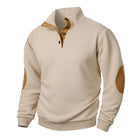 Men's Sweatshirt | Stand Collar | Long Sleeve | Premium Jacquard | Colorblock Design | Casual Modern Style | Comfortable & Stylish | Versatile Wardrobe Addition | Multiple Colors Available