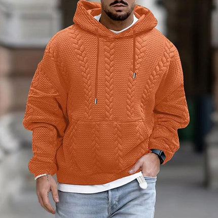 Men's Printed Hoodie | Kangaroo Pocket | Long Sleeve | Casual Style | Soft Breathable Fabric | Adjustable Hood | Durable Construction | Trendy Design | Ideal for Chilly Days | Layering Piece | Comfortable & Stylish