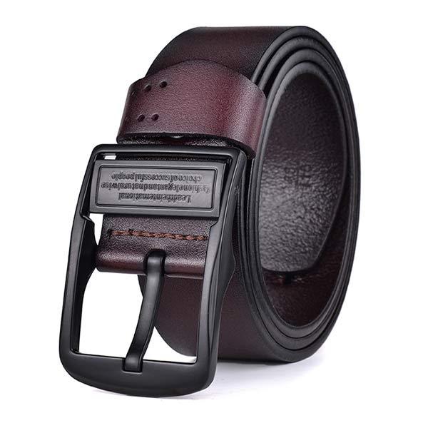 Cowhide Leather Belt | Vintage Style | Unisex | Adjustable Size | Fashion Accessory | Western Design | High Quality | Durable