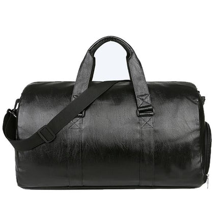 Travel Duffel Bag | Casual Leather | Spacious Design | Durable Material | Ideal for Trips | Versatile Carry | Stylish and Functional | Men's & Women's Travel Companion