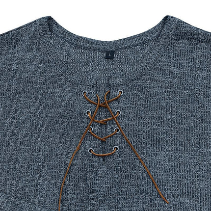 Men's Henley T-Shirt | Long Sleeve Crew Neck | Outdoor Casual Wear | Cotton Polyester Blend | Multiple Colors | Comfortable Durable Style