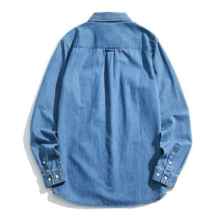 Men's Casual Button-Down Shirt | Long Sleeve | Classic Fit | Lightweight | Soft Cotton Blend | Versatile Everyday Wear