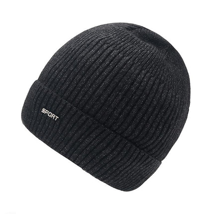 Men's Warm Knitted Beanie Hat | Classic Casual Winter Headwear | Cozy & Comfortable Fit | Durable Soft Fabric | Versatile One-Size-Fits-Most | Stylish Cold Weather Accessory for Men