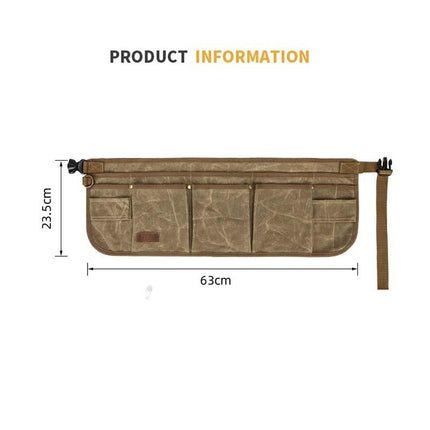Men's Waist Tool Bag | Durable Heavy-Duty Material | Adjustable Strap | Quick Access Design | Multi-Pocket Storage | Reinforced Stitching | Compact & Lightweight | Versatile for Construction & DIY Projects