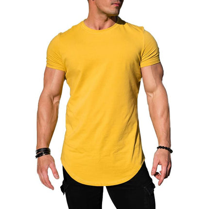 Men's Loose Fit T-Shirt | Solid Color | Short Sleeve | Round Neck | Premium Cotton | Casual Wardrobe Essential