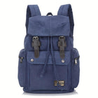 Men's Vintage Canvas Backpack | Large Capacity | Multi-Pocket | Retro Outdoor Design | Durable Heavy-Duty Material | Leather Accents | Adjustable Straps | Travel & Urban Use | Unisex Versatile Bag