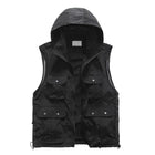 Men's Outdoor Quick-Drying Vest | Quick-Dry Fabric | Breathable Mesh Lining | Multiple Pockets | Adjustable Drawstring Hem | Hiking Camping Fishing | Available in Green Red Black | Sizes S-XXL
