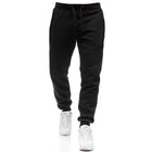 Men's Fleece Casual Sports Pants | Elastic Drawstring Waistband | Tapered Leg Design | Soft Breathable Fleece Fabric | Ribbed Ankle Cuffs | Modern Athletic Style | Versatile Everyday Wear | Comfortable Fit