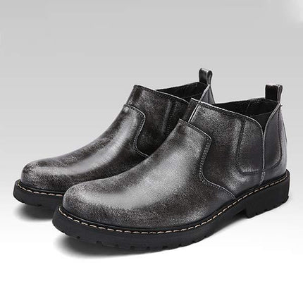 Men's Chelsea Boots | All-Weather Suede | Slip Resistant | Durable Rubber Outsole | Easy On Off | Versatile Rugged Style