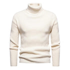 Men's Turtleneck Sweater | Classic Solid Color | Cozy Long Sleeve | Soft High-Quality Fabric | Elegant Design | Versatile Wardrobe Essential | Warm Stylish Wear