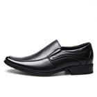 Men's Leather Loafers | Slip-On Shoes | Hand-Sewn | Durable Rubber Sole | Classic Style