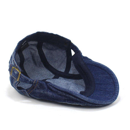 Men's Vintage Washed Beret | Classic French Style Hat | Fashion Accessories | Timeless Design for All Seasons | Comfortable Fit