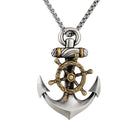 Vintage Anchor Necklace | Hip Hop Pendant | Casual Style | Men's Jewelry | Accessories