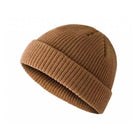 Men's Wool Hat | Warm Knitted Winter Beanie | Outdoor Autumn Accessory | Breathable Insulated Fit | Comfortable Stretch Material | Durable and Easy Care
