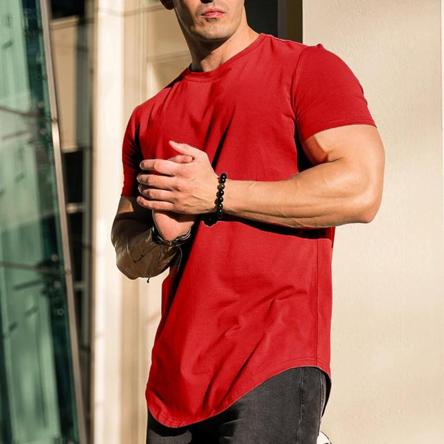 Men's Loose Fit T-Shirt | Solid Color | Short Sleeve | Round Neck | Premium Cotton | Casual Wardrobe Essential