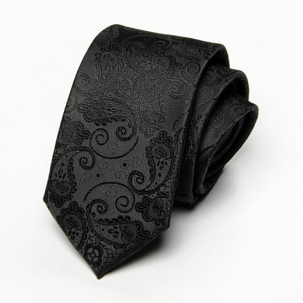 Men's Paisley Cashew Pattern Neck Tie | Stylish Business Casual | Elegant Design for Office & Events | High-Quality Fabric | Versatile Accessory for Men | Timeless Classic Style | Perfect Gift for Fashion-Forward Individuals